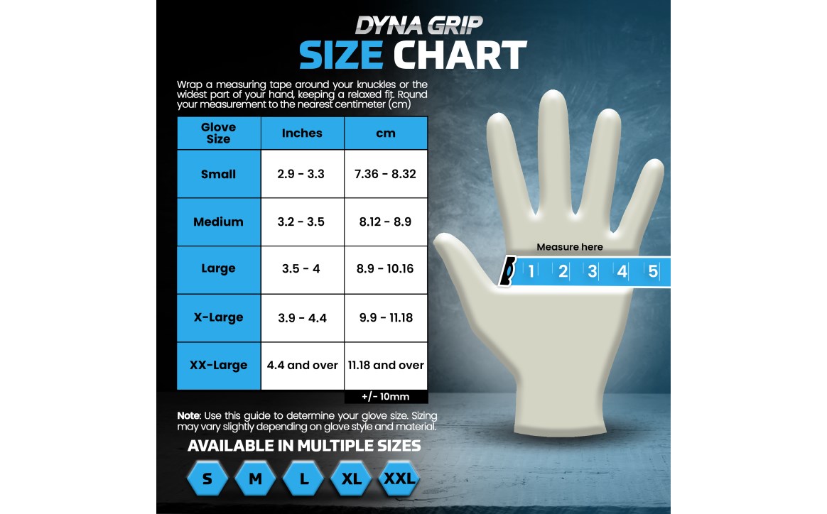 SAS Safety Group | Dyna Grip® Powder-Free Exam Grade Latex